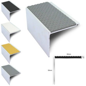 Non Slip Tredsafe Stair Nosing NHD 17 - 60 x 55mm