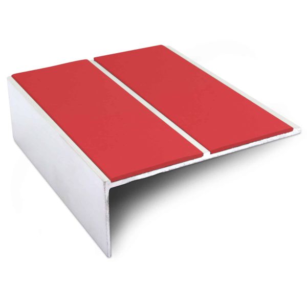 85mm x 32mm Aluminium Commercial Stair Nosing Anti Slip Edge Trim - Image 3