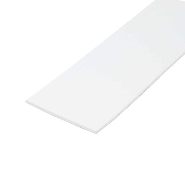 White 1m PVC Inserts for Commercial Stair Nosing Replacement