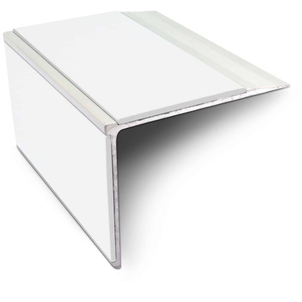 Aluminium Stair Nosing 75mm x 58mm Anti Slip PVC Insert - Image 5