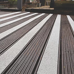 White Medium Grit Decking Strips With 50mm Width