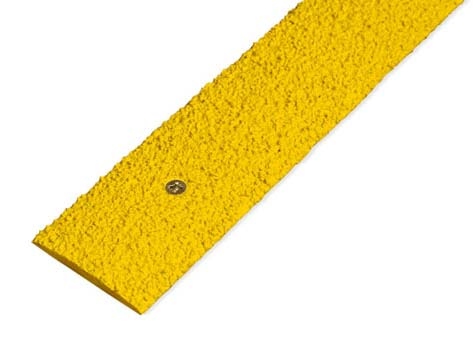 Yellow 90mm Medium Grit Non-Slip Decking Strips