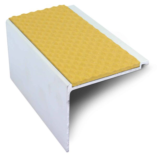 Yellow Non Slip Tredsafe Stair Nosing NHD 17 - 60 x 55mm