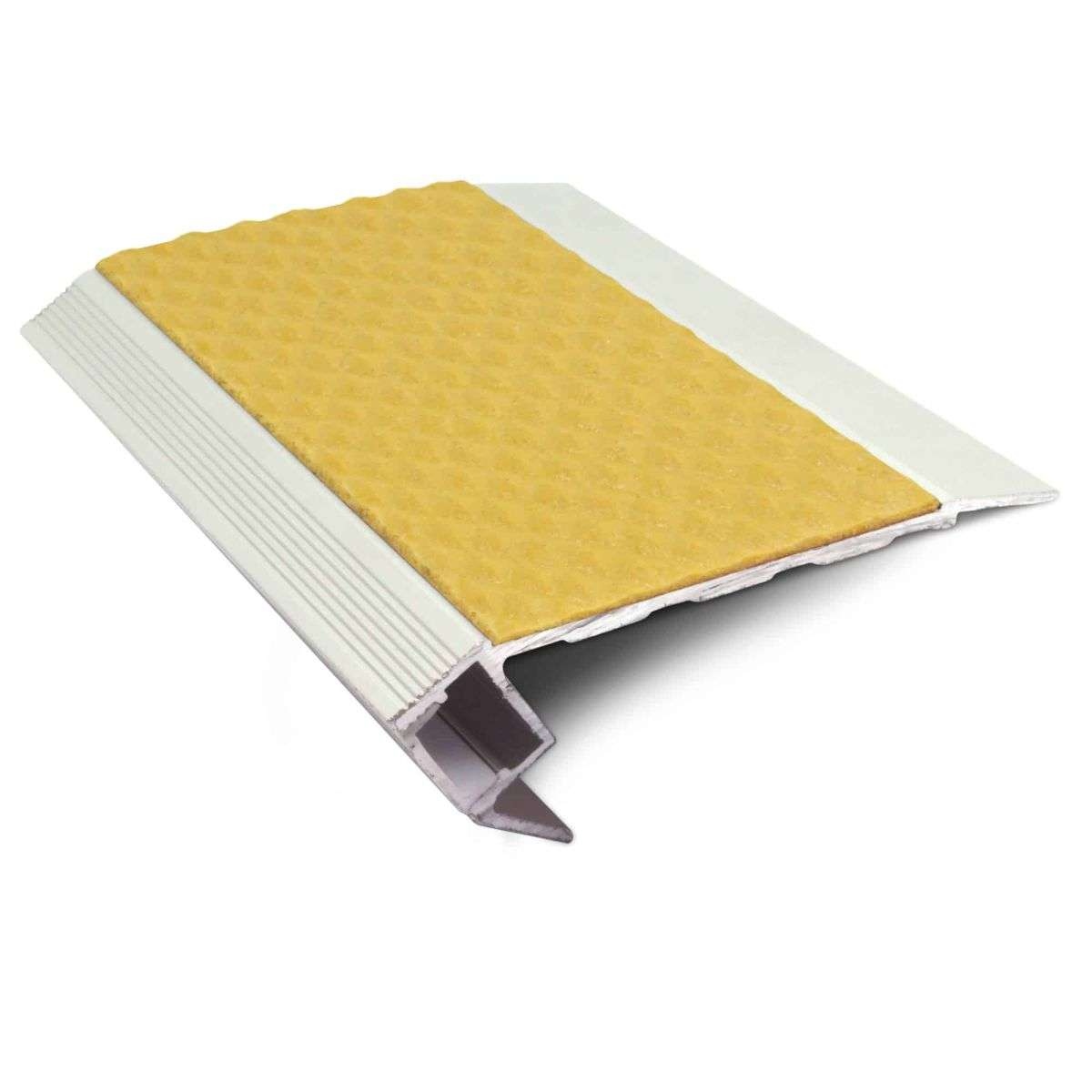 Vision Light Down Aluminium Stair Nosing – 76.5x26mm Non Slip - Image 3